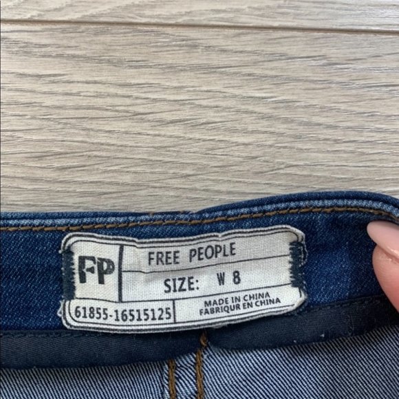 Free People Modern Femme Stretch Denim Mini Skirt - Picture 5 of 9